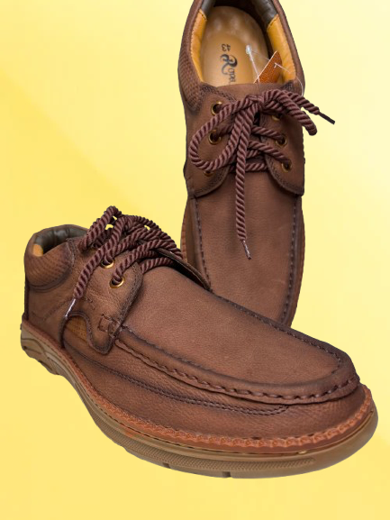 Premium quality Leather Casual shoes for Men F1 - Image 3