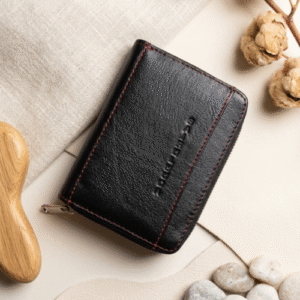 Premium Leather Wallet - Black